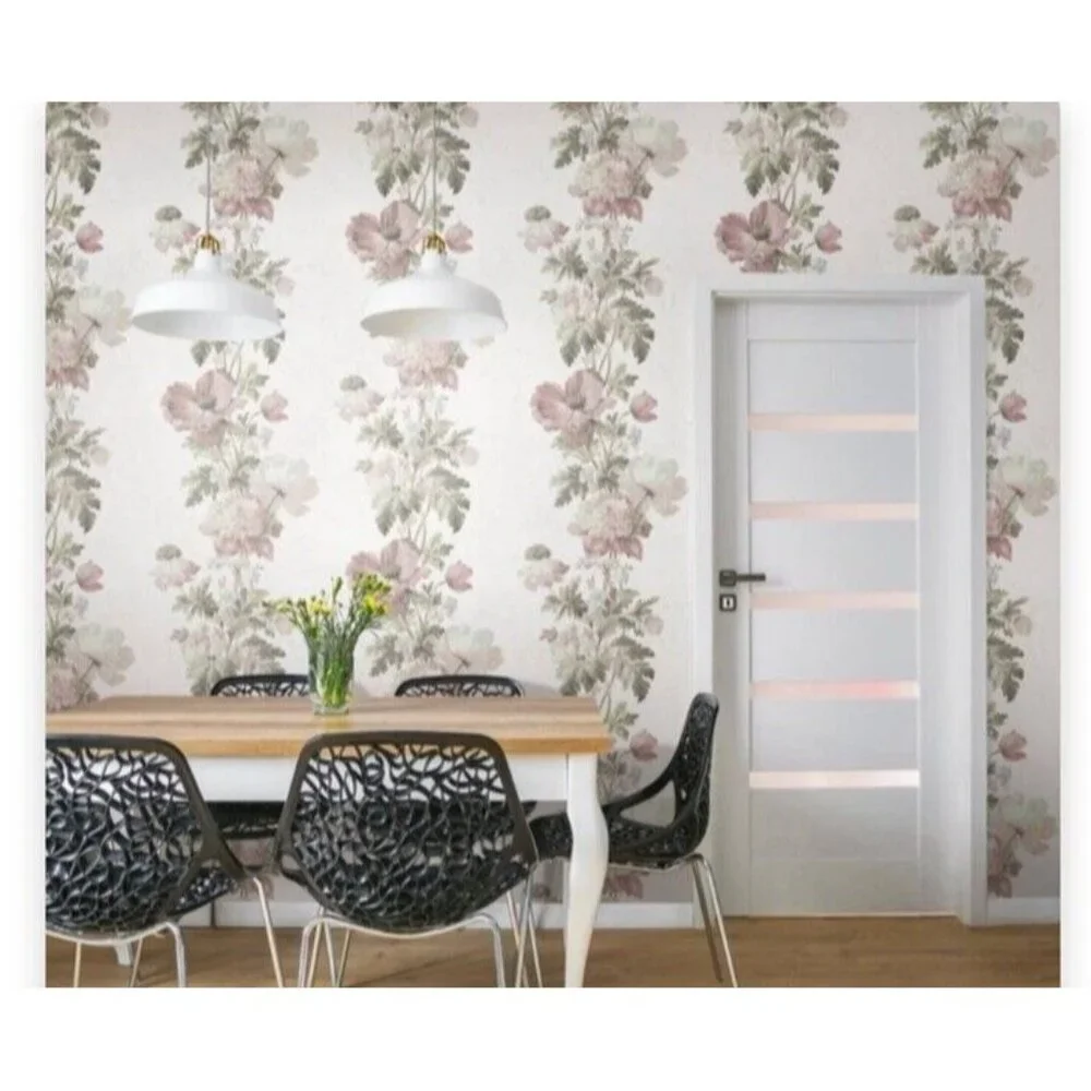 RoomMates Peel Stick Wallpaper Vintage Floral Botanical Vinyl Accent Wall 28.3 F